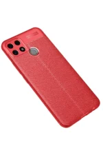 Uray store Oppo A15 Kılıf Auto Focus Kapak - Kırmızı - Görsel 2