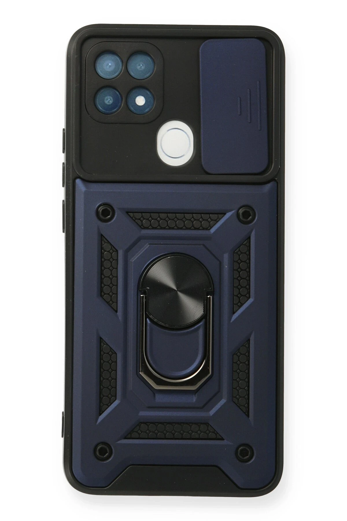 newface-oppo-a15-kilif-pars-lens-yuzuklu-silikon-lacivert-default Uray store Oppo A15 Kılıf Pars Lens Yüzüklü Silikon - Lacivert - Görsel 1