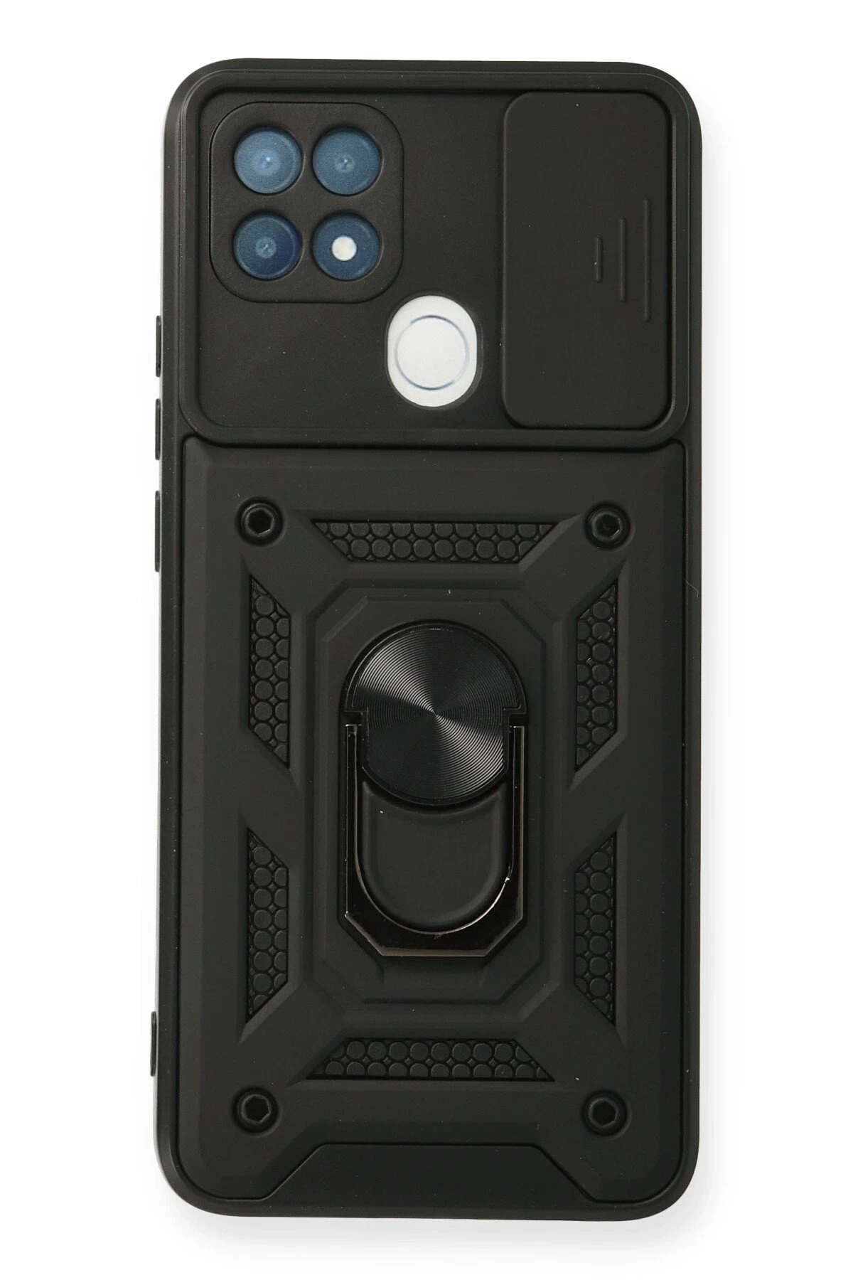 newface-oppo-a15-kilif-pars-lens-yuzuklu-silikon-siyah-default Uray store Oppo A15 Kılıf Pars Lens Yüzüklü Silikon - Siyah - Görsel 1
