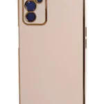 Uray store Oppo A16 Kılıf Volet Silikon - Pembe