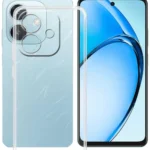 Uray store Oppo A3 Kılıf Lüx Şeffaf Silikon