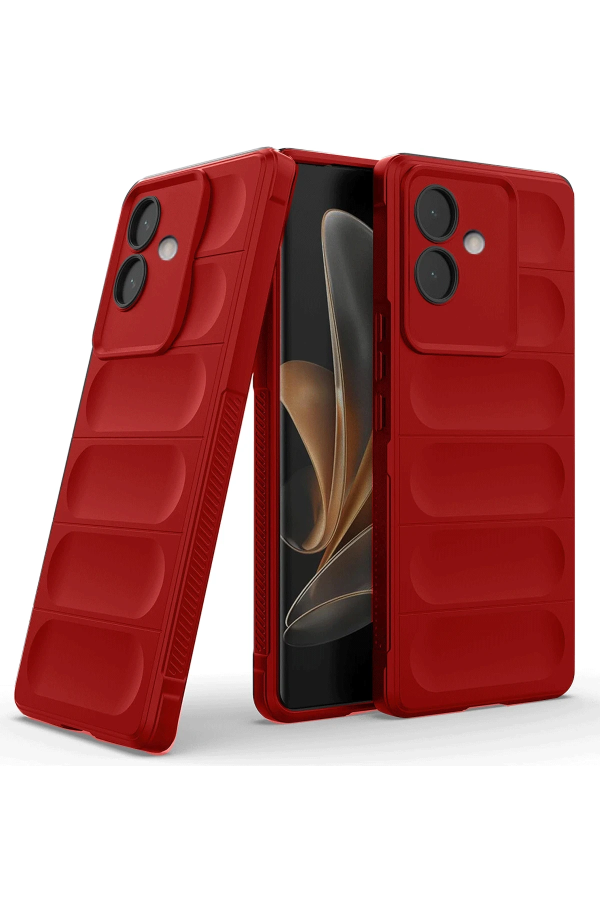 newface-oppo-a3-kilif-optimum-silikon-kirmizi-default Uray store Oppo A3 Kılıf Optimum Silikon - Kırmızı - Görsel 1