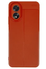 Uray store Oppo A38 Kılıf Auto Focus Kapak - Kırmızı - Görsel 2