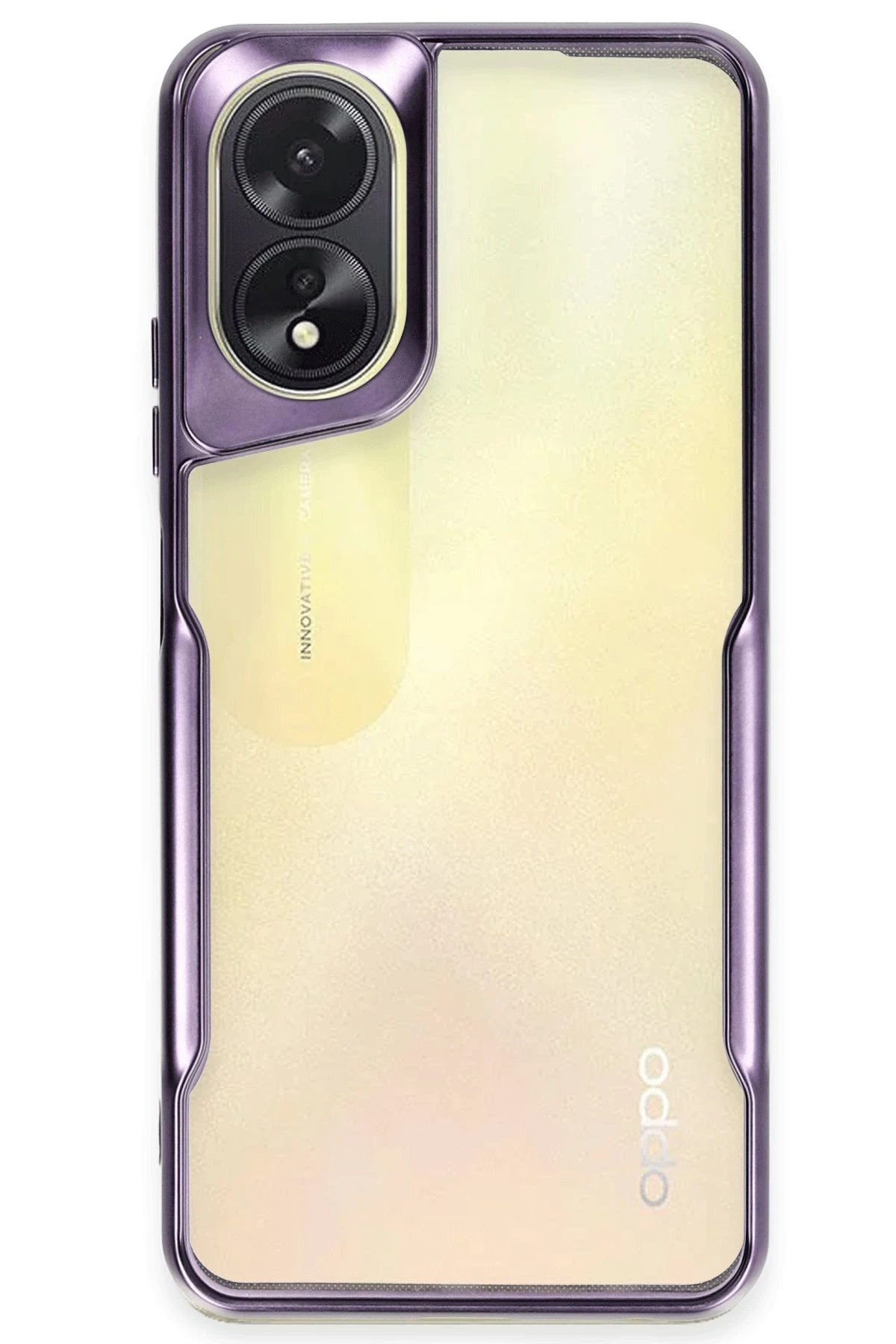 newface-oppo-a38-kilif-boyi-silikon-kapak-derin-mor-default Uray store Oppo A38 Kılıf Boyi Silikon Kapak - Derin Mor - Görsel 1
