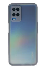 Uray store Oppo A54 4G Kılıf Montreal Silikon Kapak - Gri