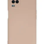 Uray store Oppo A54 4G Kılıf Nano içi Kadife Silikon - Pudra