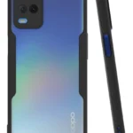 Uray store Oppo A54 4G Kılıf Platin Silikon - Siyah