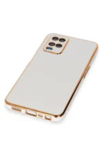 Uray store Oppo A54 4G Kılıf Volet Silikon - Beyaz - Görsel 5