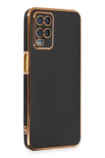 Uray store Oppo A54 4G Kılıf Volet Silikon - Siyah