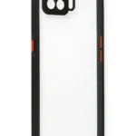Uray store Oppo A73 Kılıf Miami Şeffaf Silikon - Siyah