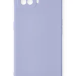 Uray store Oppo A73 Kılıf Nano içi Kadife Silikon - Lila