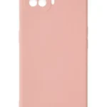 Uray store Oppo A73 Kılıf Nano içi Kadife Silikon - Pudra