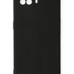 Uray store Oppo A73 Kılıf Nano içi Kadife Silikon - Siyah