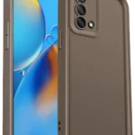 Uray store Oppo A74 4G Kılıf Viera Silikon - Kahverengi
