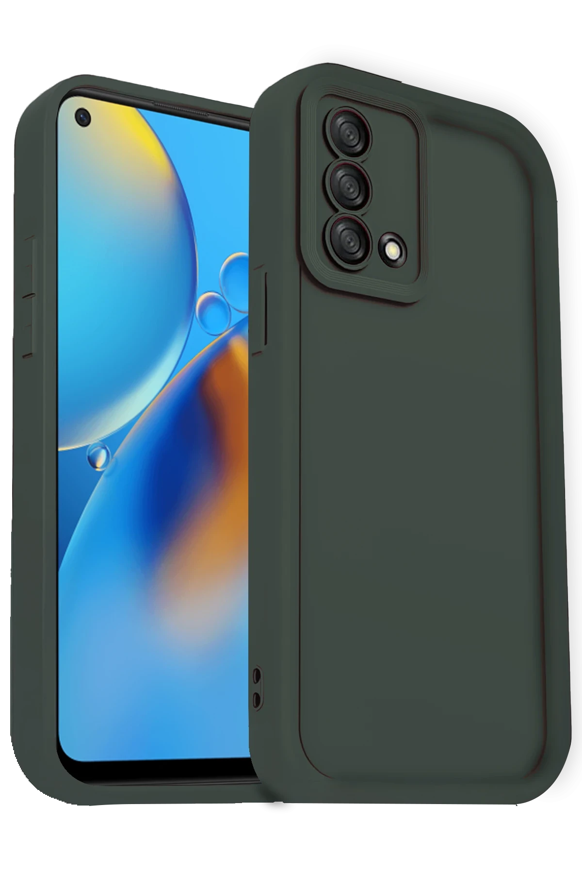 newface-oppo-a74-4g-kilif-viera-silikon-koyu-yesil-default Uray store Oppo A74 4G Kılıf Viera Silikon - Koyu Yeşil - Görsel 1