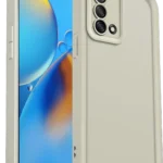 Uray store Oppo A74 4G Kılıf Viera Silikon - Krem