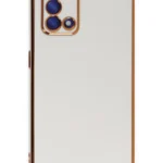 Uray store Oppo A74 4G Kılıf Volet Silikon - Beyaz