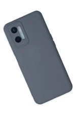 Uray store Oppo A96 Kılıf Nano içi Kadife Silikon - Gri - Görsel 2