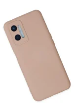 Uray store Oppo A96 Kılıf Nano içi Kadife Silikon - Pudra - Görsel 2