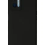 Uray store Oppo A96 Kılıf Nano içi Kadife Silikon - Siyah