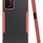 Uray store Oppo A96 Kılıf Platin Silikon - Pembe