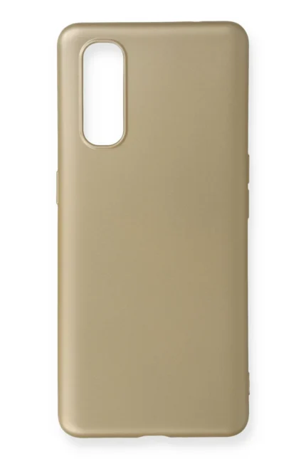 Uray store Oppo Find X2 Kılıf First Silikon - Gold