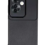 Uray store Oppo Reno 11F Kılıf Auto Focus Karbon Kapak - Siyah