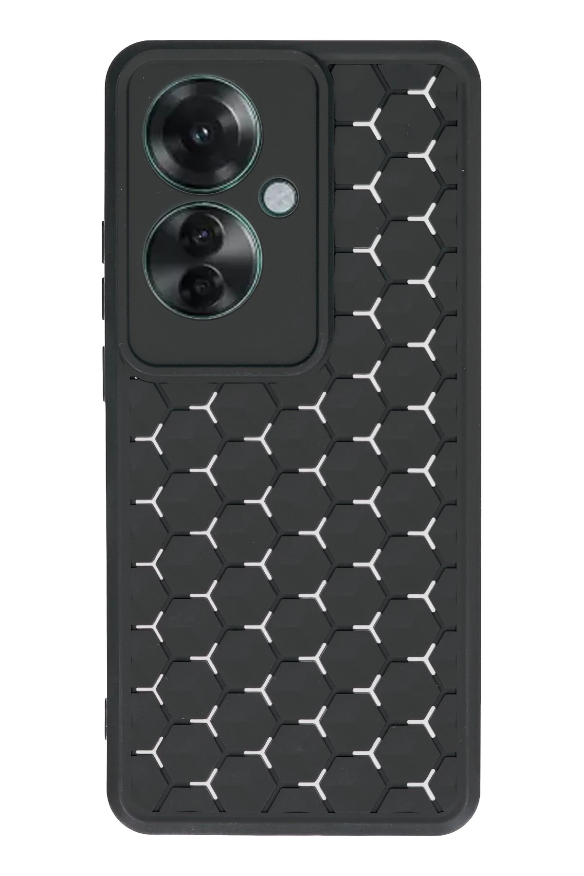 newface-oppo-reno-11f-kilif-petek-silikon-kapak-siyah-default Uray store Oppo Reno 11F Kılıf Petek Silikon Kapak - Siyah - Görsel 1