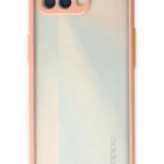 Uray store Oppo Reno 4 Lite Kılıf Montreal Silikon Kapak - Pembe
