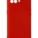 Uray store Oppo Reno 4 Lite Kılıf Nano içi Kadife Silikon - Kırmızı