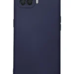 Uray store Oppo Reno 4 Lite Kılıf Nano içi Kadife Silikon - Lacivert