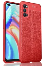 Uray store Oppo Reno 4 Pro Kılıf Auto Focus Kapak - Kırmızı