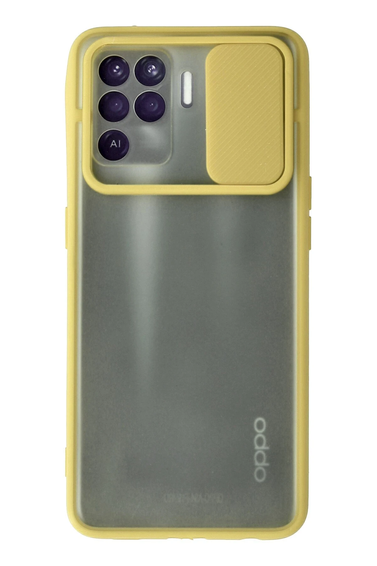 newface-oppo-reno-5-lite-kilif-palm-buzlu-kamera-surgulu-silikon-sari-default Uray store Oppo Reno 5 Lite Kılıf Palm Buzlu Kamera Sürgülü Silikon - Sarı - Görsel 1