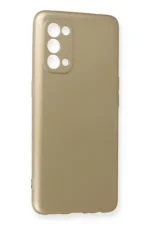 Uray store Oppo Reno 5 Pro Kılıf First Silikon - Gold - Görsel 2