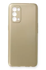 Uray store Oppo Reno 5 Pro Kılıf First Silikon - Gold