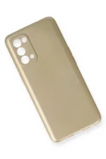 Uray store Oppo Reno 5 Pro Kılıf First Silikon - Gold - Görsel 3