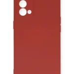 Uray store Oppo Reno 5 Pro Kılıf Nano içi Kadife Silikon - Kiremit