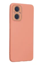 Uray store Oppo Reno 7 Lİte Kılıf Lansman Glass Kapak - Pembe - Görsel 2