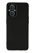 Uray store Oppo Reno 7 Lite Kılıf Lansman Glass Kapak - Siyah
