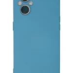 Uray store Oppo Reno 7 Lite Kılıf Nano içi Kadife Silikon - Mavi