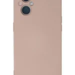 Uray store Oppo Reno 7 Lite Kılıf Nano içi Kadife Silikon - Pudra