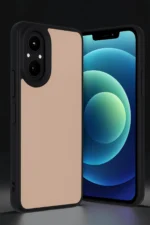Uray store Realme 12 Lite Kılıf Aras Deri Kapak - Pudra - Görsel 2