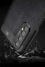 Uray store Realme 7 Kılıf Auto Focus Kapak - Siyah - Görsel 4