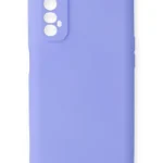 Uray store Realme 7 Kılıf First Silikon - Lila