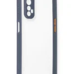 Uray store Realme 7 Kılıf Miami Şeffaf Silikon - Gri