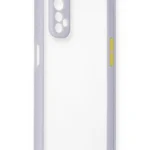 Uray store Realme 7 Kılıf Miami Şeffaf Silikon - Lila