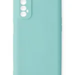 Uray store Realme 7 Kılıf Nano içi Kadife Silikon - Turkuaz
