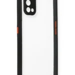 Uray store Realme 7 Pro Kılıf Miami Şeffaf Silikon - Siyah