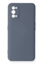 Uray store Realme 7 Pro Kılıf Nano içi Kadife Silikon - Gri