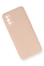 Uray store Realme 7 Pro Kılıf Nano içi Kadife Silikon - Pudra - Görsel 3